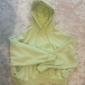 Nike Women's Light Green Hoodie